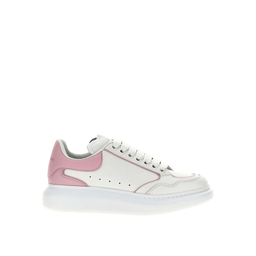 Alexander McQueen White Calfskin Chunky Sneakers
